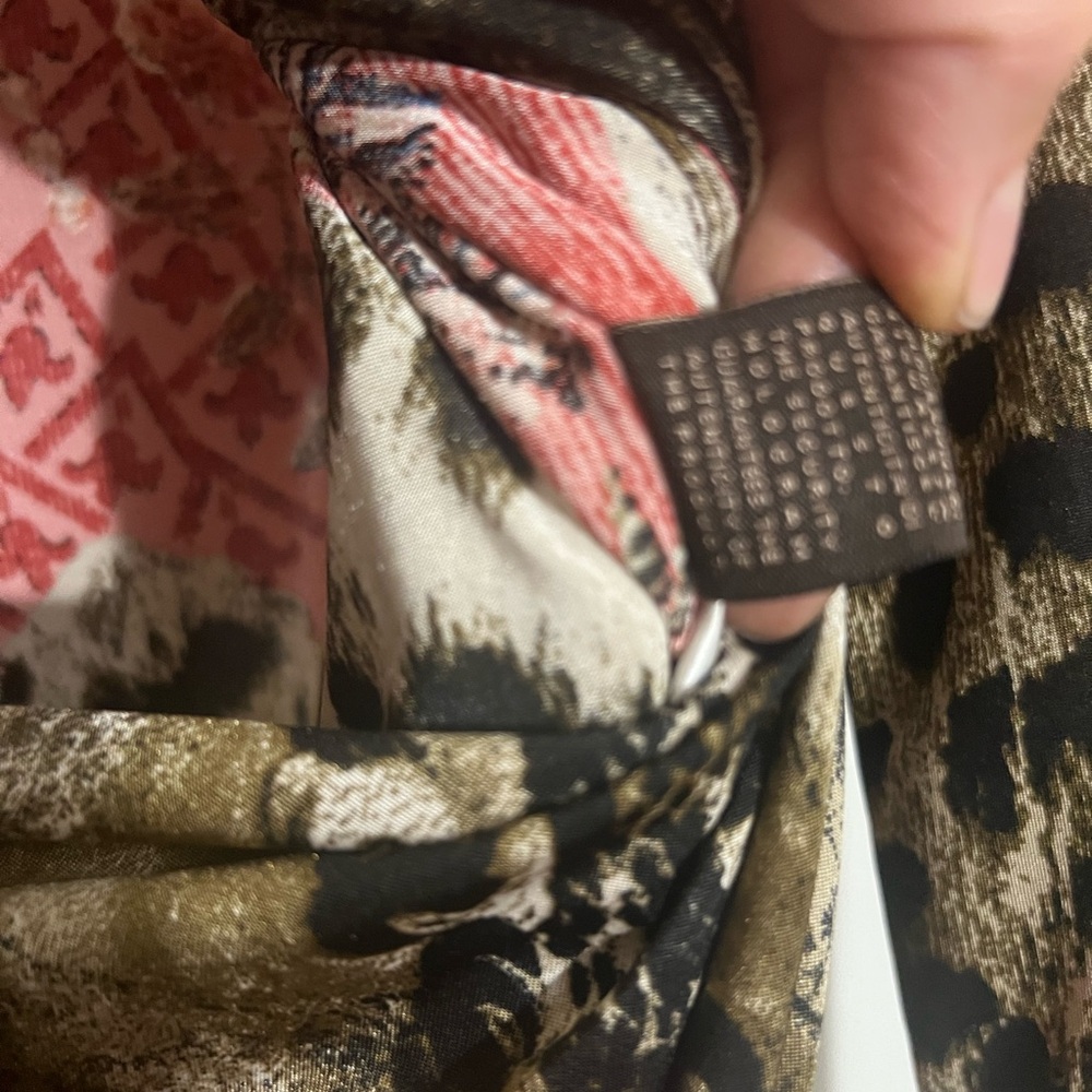 Roberto Cavalli Multicolor Floral Long Sleeve Midi Dress - Picture 7 of 11